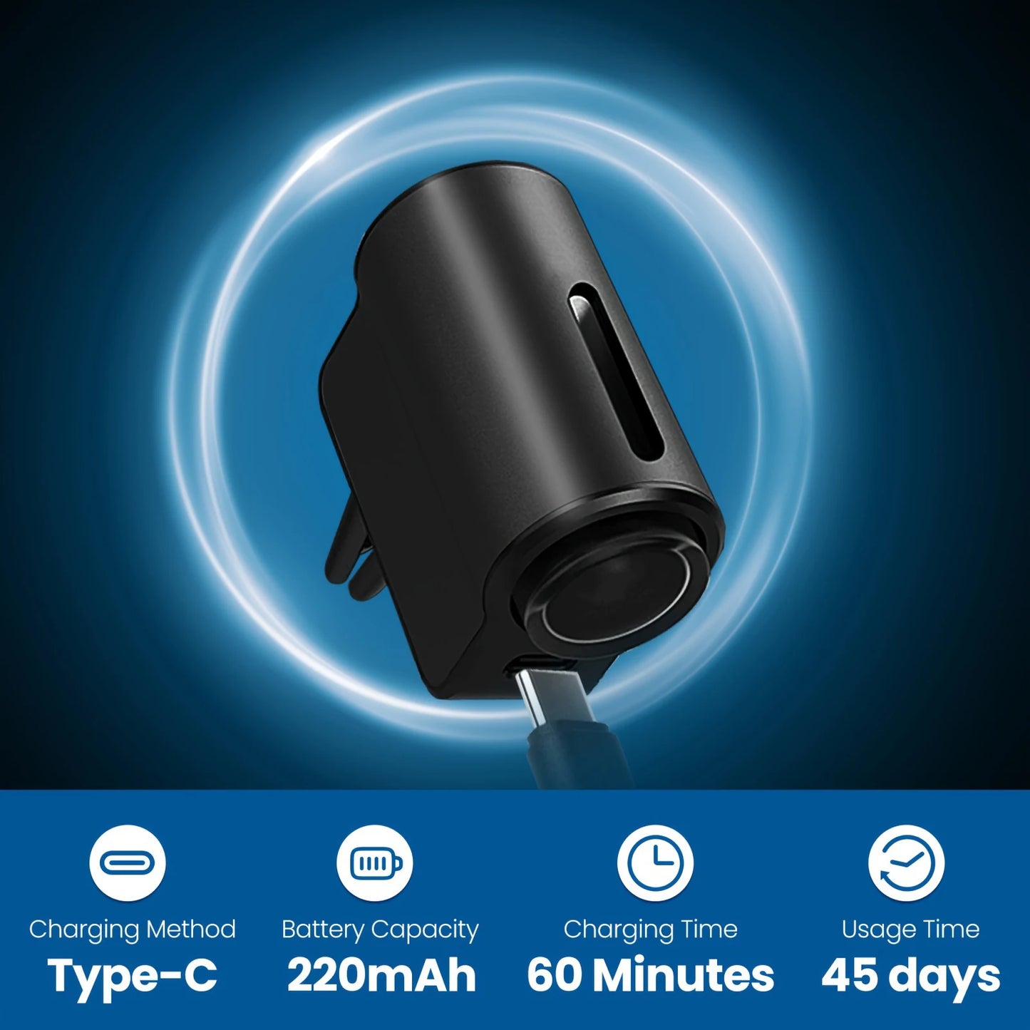 New Car Air Freshener Smart Auto Aroma Diffuser Car Air Vent Essential Oil Mist Humidifier Fragrance Diffuser Aromatherapy ﻿