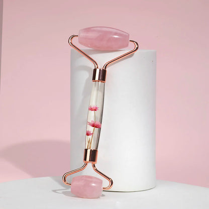 1pc Jade Roller Facial Tool Natural Jade Face Roller Massager Tool Body Mini Portable Skin Care Body Massage Relaxing Tool