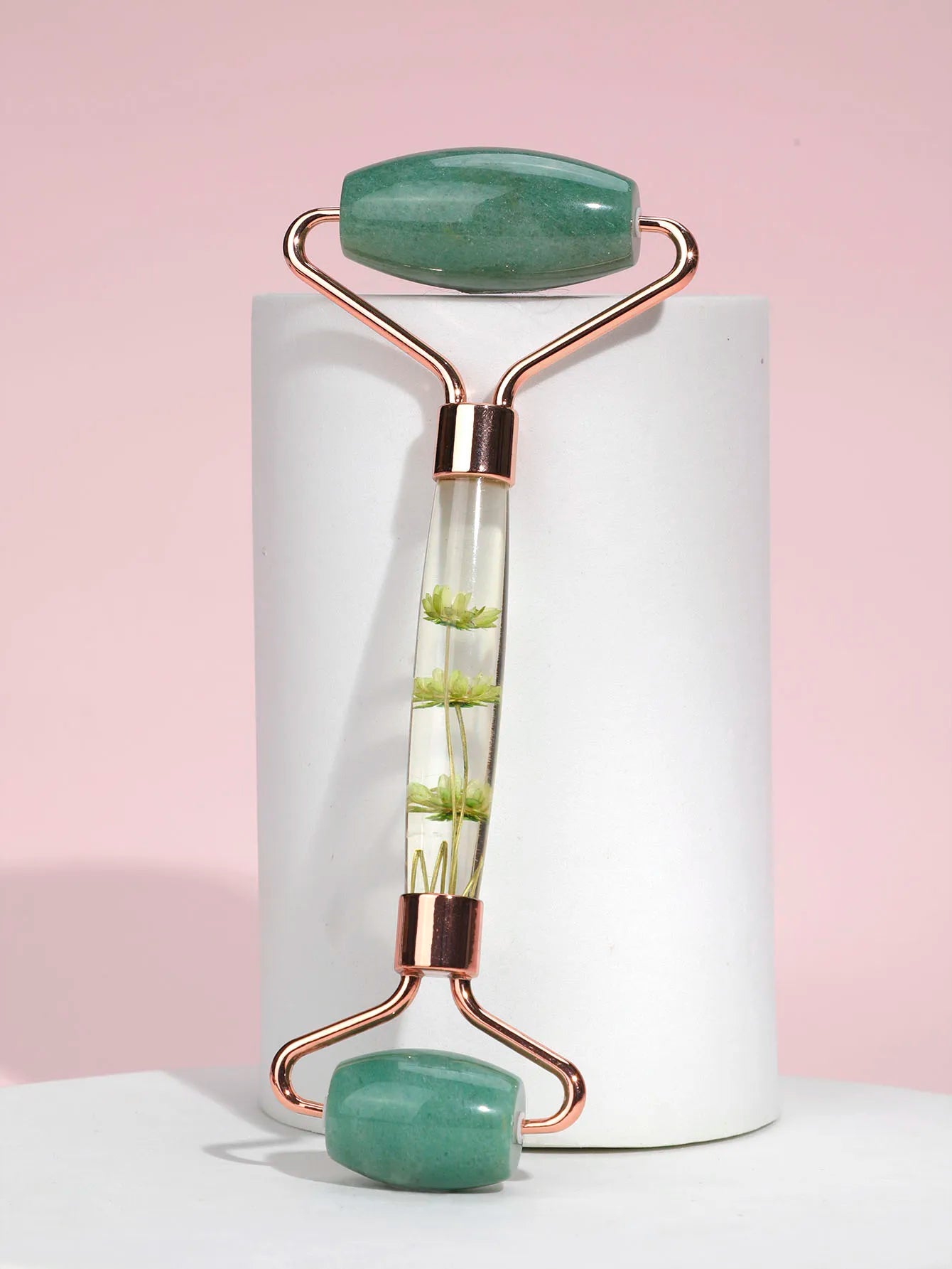 1pc Jade Roller Facial Tool Natural Jade Face Roller Massager Tool Body Mini Portable Skin Care Body Massage Relaxing Tool