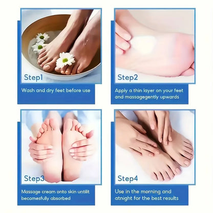 SUYARUN 60% Urea Foot Cream for Cracked Heels & Dry Skin - Intensive Moisturizing Treatment, Callus Remover, Diabetic Foot Care.