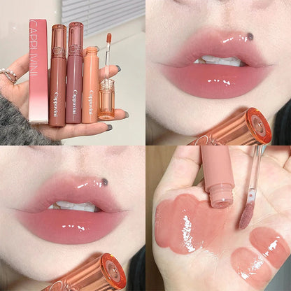 Beauty Juice lip glaze gummy jelly mirror water gloss lip glaze female affordable lipstick student makeup